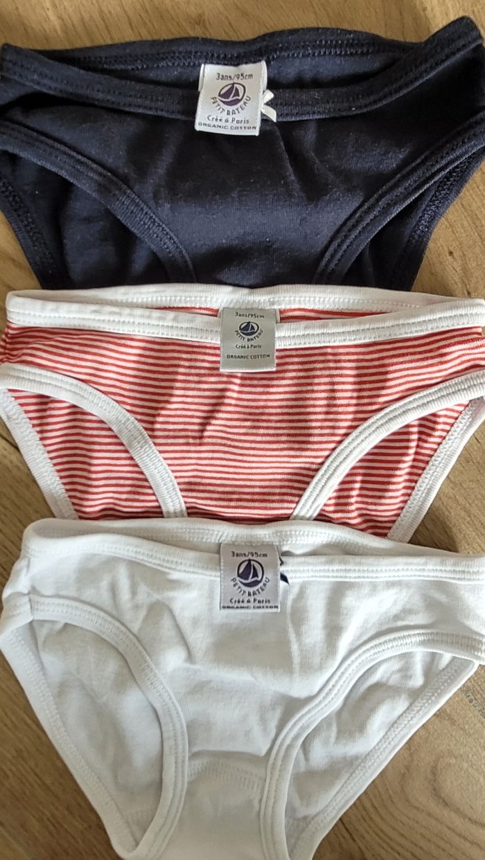 Lot 3 culottes 3 ans - Petit Bateau - photo numéro 3