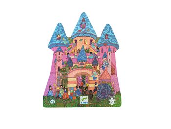Puzzle château féerique Djeco 54 pièces