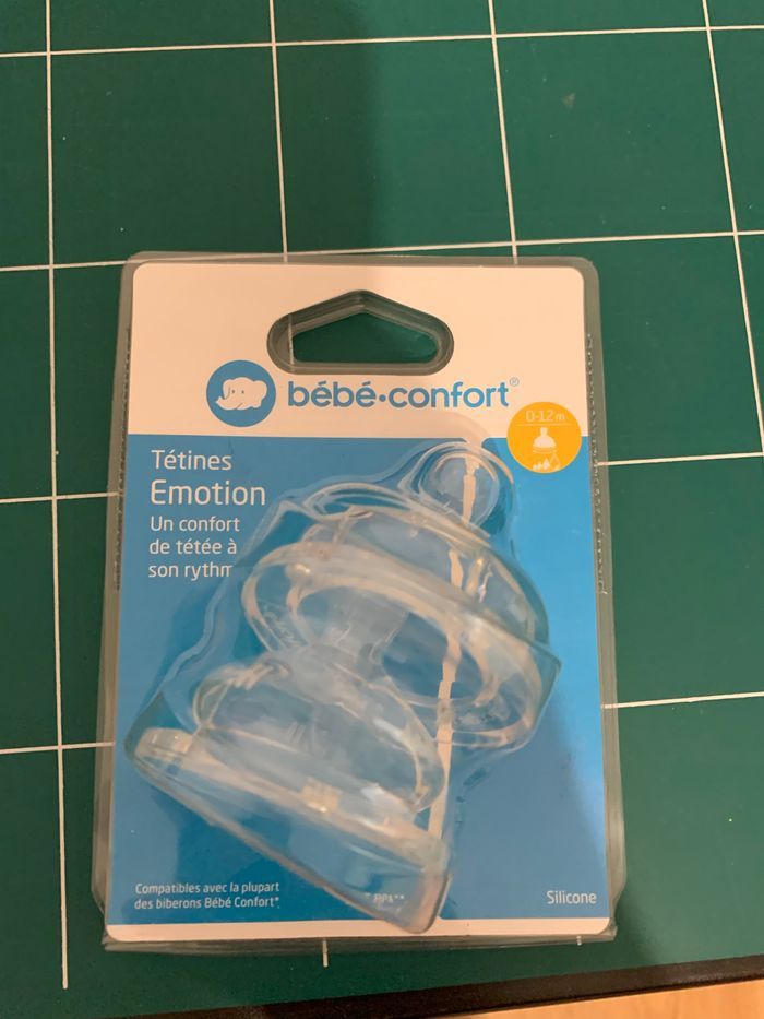 Tétines bébé confort