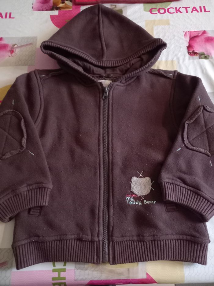 Gilet zippé sherpa garçon - photo numéro 5