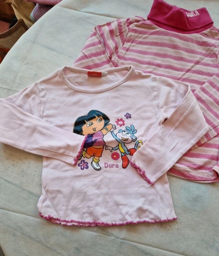 Sous pull et haut manche longue "dora" - photo numéro 3