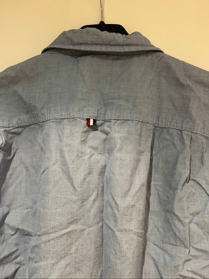 Chemise Superdry bleu manches courtes - photo numéro 6