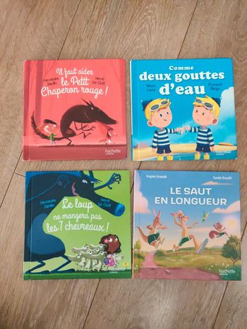 4 livres enfants