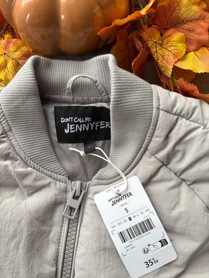Manteau Bomber Oversize Court - Jennyfer - Taille S - Neuf avec étiquette - photo numéro 3