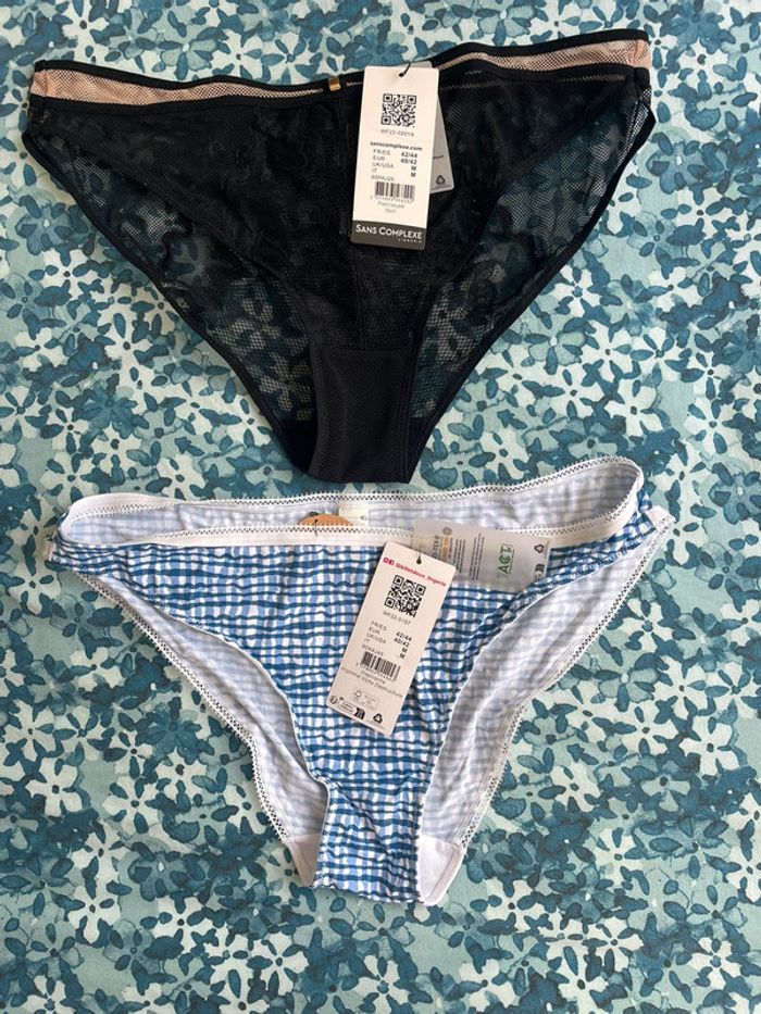 2 culottes 42/44 sans complexe