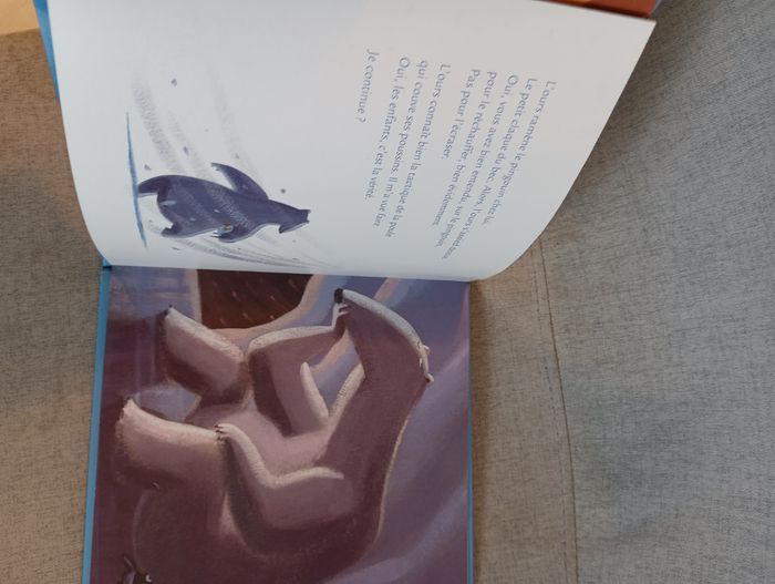 Livre mamie poule raconte le pingouin qui avait froid aux pattes - photo numéro 3