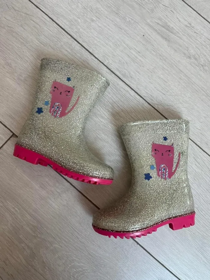 Botte de pluie pailletée