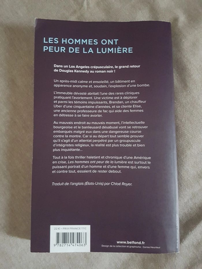 Les hommes ont peur de la lumière - photo numéro 2