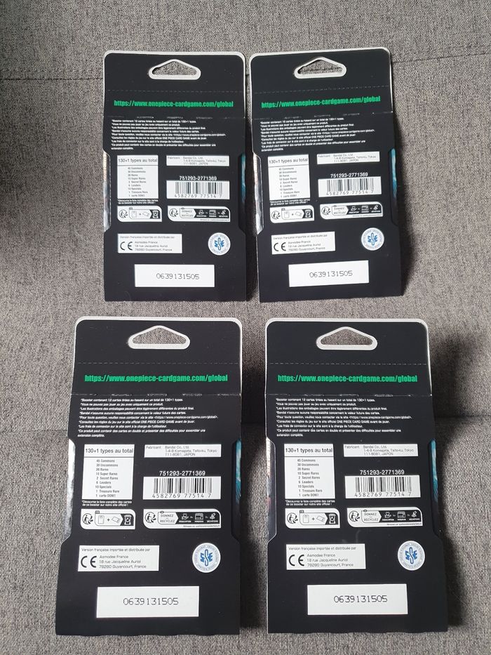 blister booster one piece op09 les nouveaux empereurs - photo numéro 2