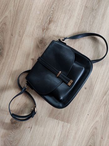Sac à main à bandoulière noir Anna Field