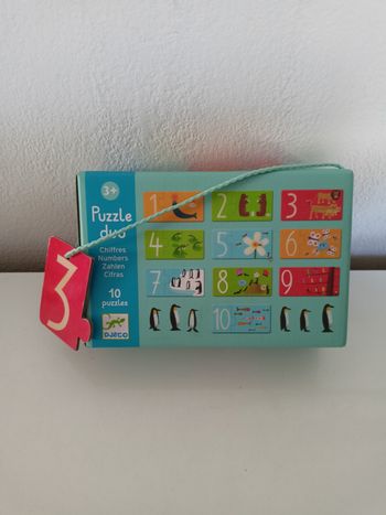 Puzzle duo Djeco chiffres