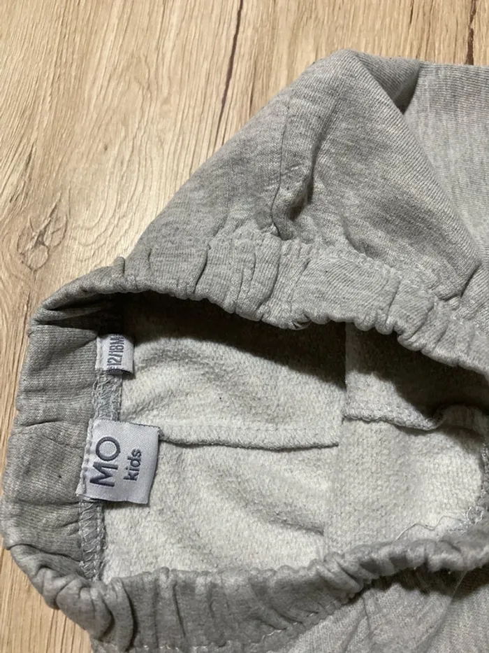 Jogging simple gris sans poche bébé garçon 12/18 mois MO Kids - photo numéro 4