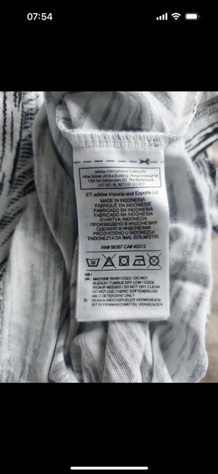 Tee-shirt Adidas taille XXS - photo numéro 5