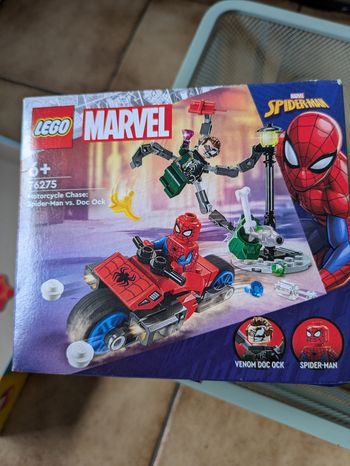 Lego 76275 La Course-poursuite en Moto Spider-Man Contre Docteur Octopus