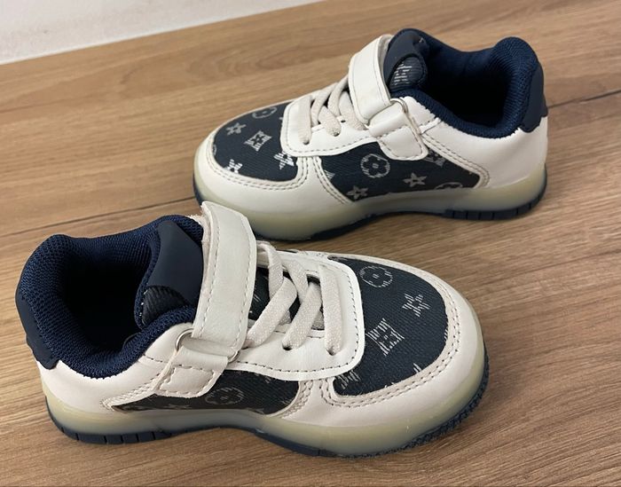 Basket garçon taille 23 basket Bleu Marine - photo numéro 2