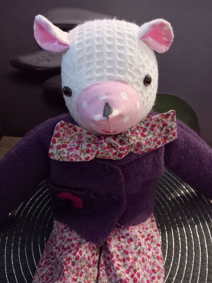 Peluche doudou la clef des champs 50cm - photo numéro 2