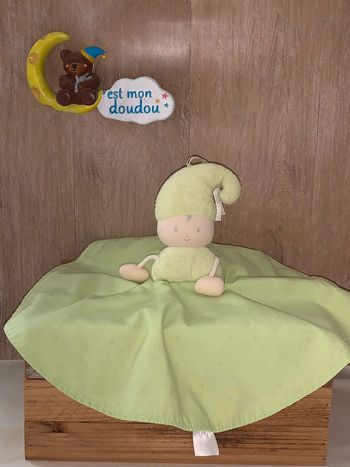 COR146 doudou réversible lutin 🍀 corolle