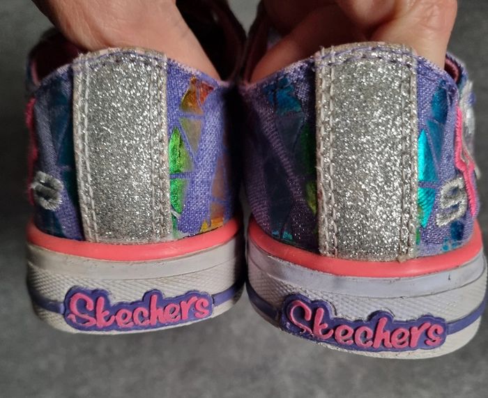 Skechers lumineuses fille p28.5 - photo numéro 7
