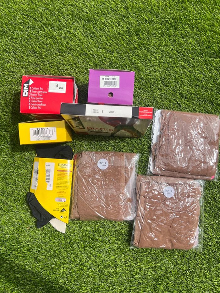 Lot de collant et bas neuf taille 6 - photo numéro 4