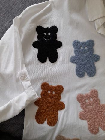 Chemise longue Nounours