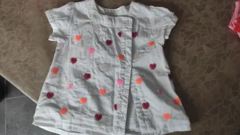 Chemisier bébé fille 18 mois