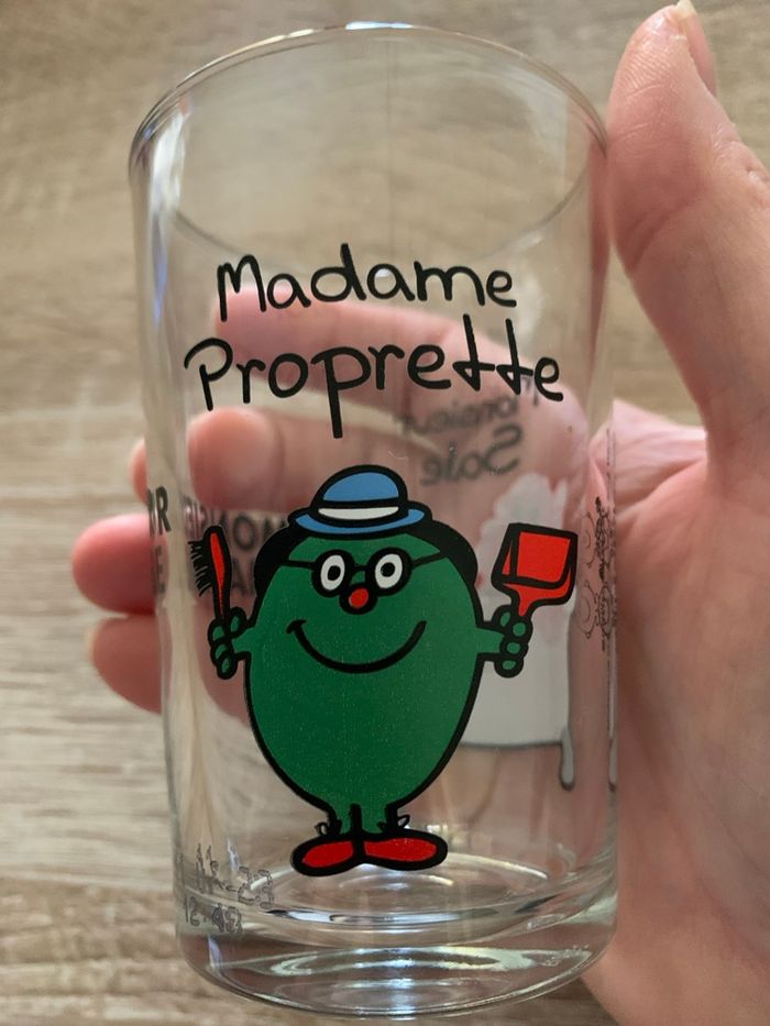 Verre Monsieur sale madame proprette - photo numéro 4