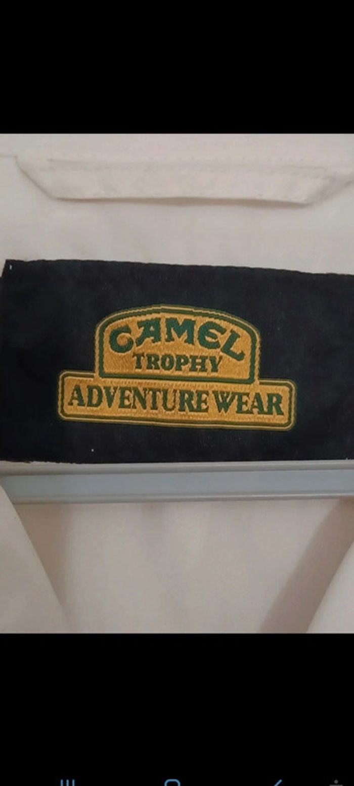 Ensemble short et veste sans manches 38/40 neuf camel - photo numéro 3