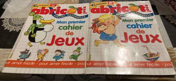 Cahier de Jeux abricot