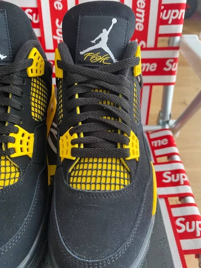 Jordan 4 retro thunder yellow - photo numéro 9
