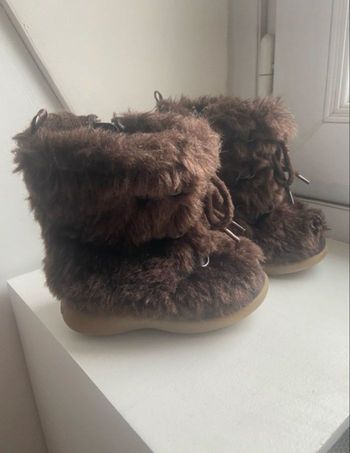 Boots  apres ski fausse fourure Baby Gap