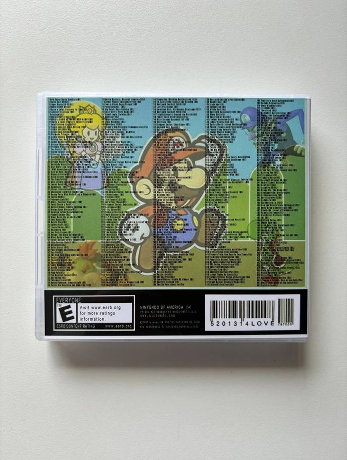 Cartouche de jeu 3DS Mario - 482 en 1 - Multi-plateforme - Supporte NDS/NDSi/3DS - Version en boîte - photo numéro 3