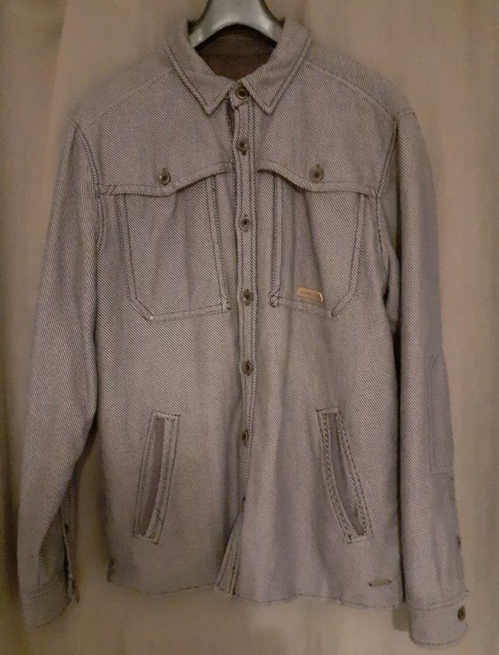 Veste blouson gris - photo numéro 3