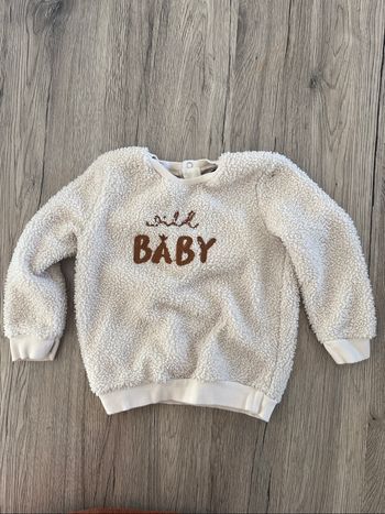 Pull bouclettes wild baby 3 ans