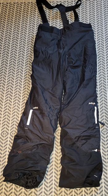 Salopette / pantalon de ski noir Decathlon Wed'ze