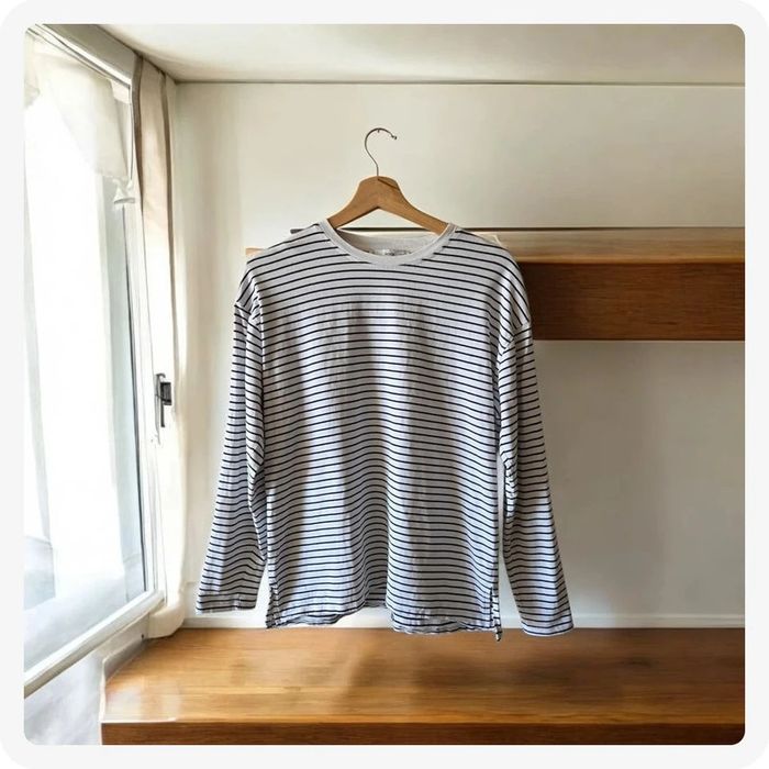 t-shirt manches longues Mng blanc taille S