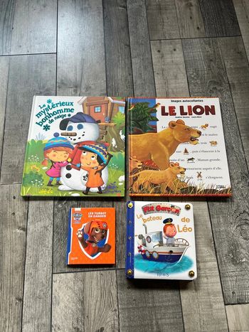 Lot de 4 livres
