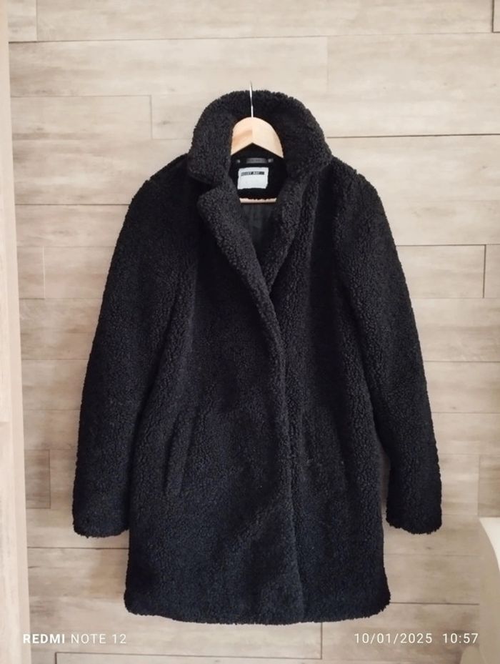 Manteau noir femme Noisy May TXS