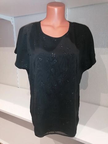 Haut noir esprit fête Lysa kara T2