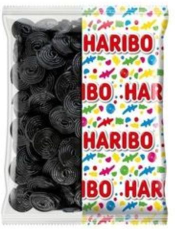 Bonbons rouleaux de réglisse