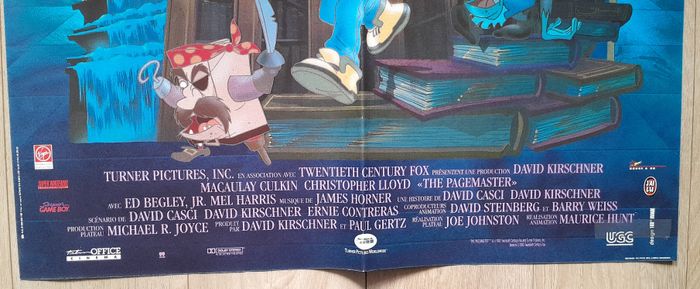 Affiche film cinéma Richard au pays des livres magiques Macaulay Culkin - photo numéro 2