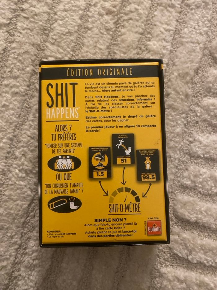 Jeux de société « shit happens » - photo numéro 2