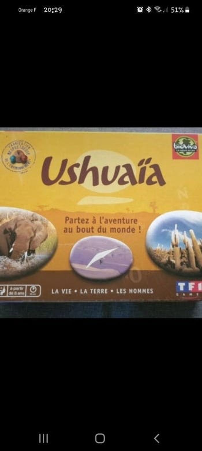 Jeu de société Ushuaia