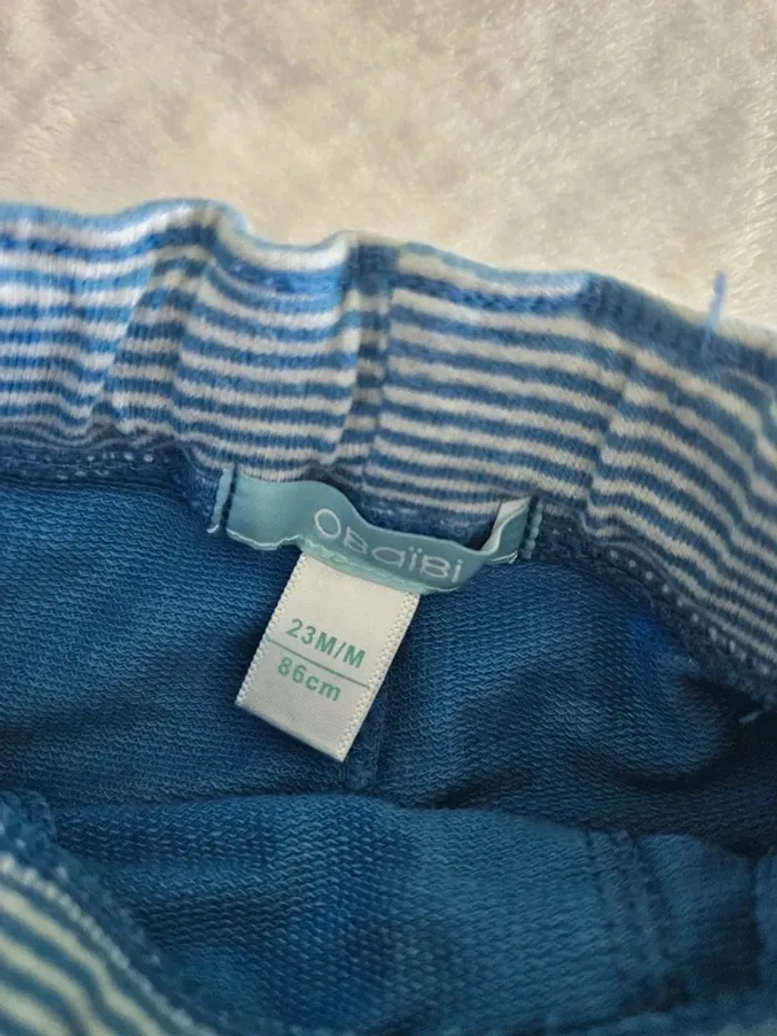 Lot de 4 shorts 23 mois 86cm obaïbi - photo numéro 7