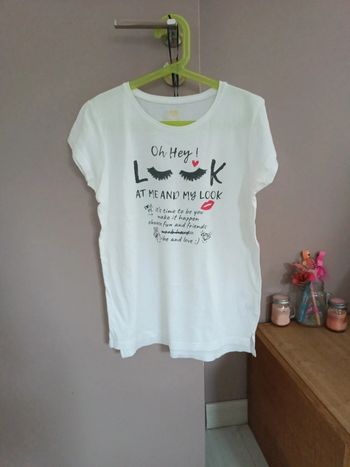 Tee-shirt à écriture taille 14 ans I love firefly