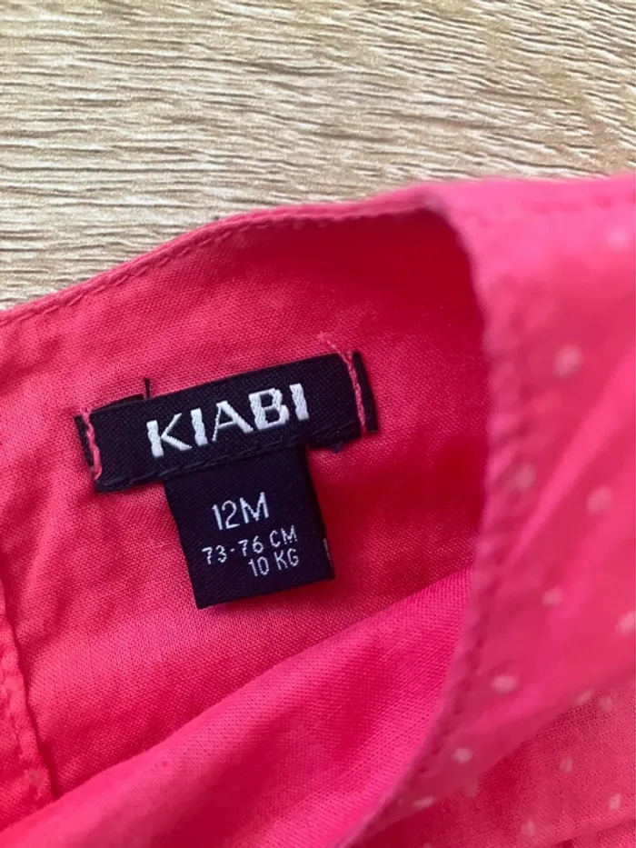Lot de 3 robes d’été, taille 1 an - photo numéro 7