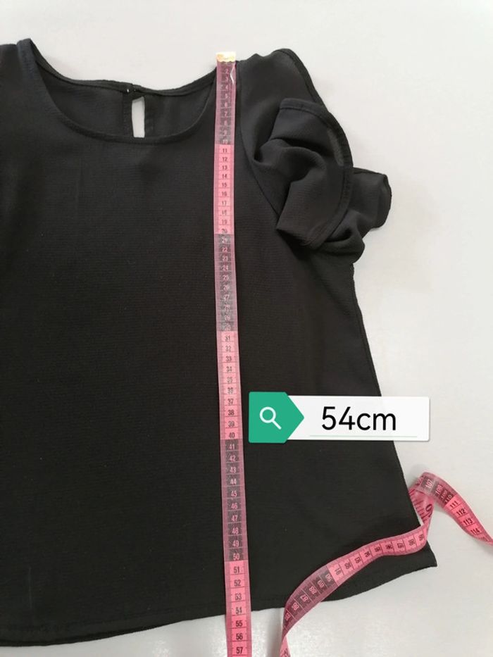 Haut noir Taille unique (38.40 - photo numéro 7