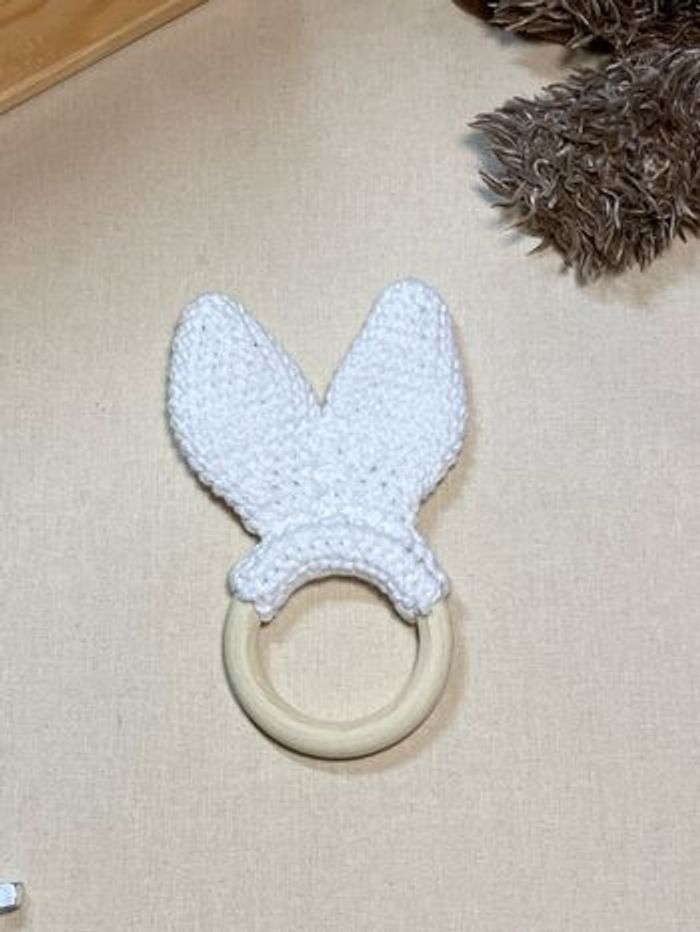 Hochet simple oreilles de lapin - photo numéro 6