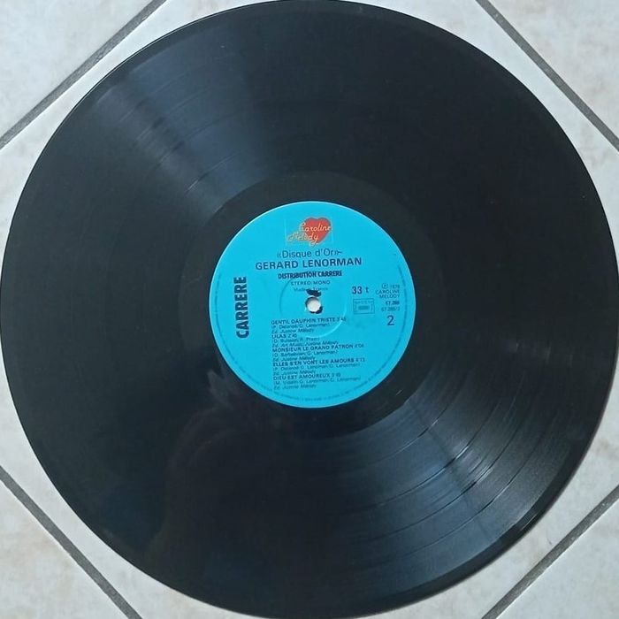 Vends Vinyle Gérard Lenorman la balade des gens heureux vitesse 33 tours format 30 cm - photo numéro 4