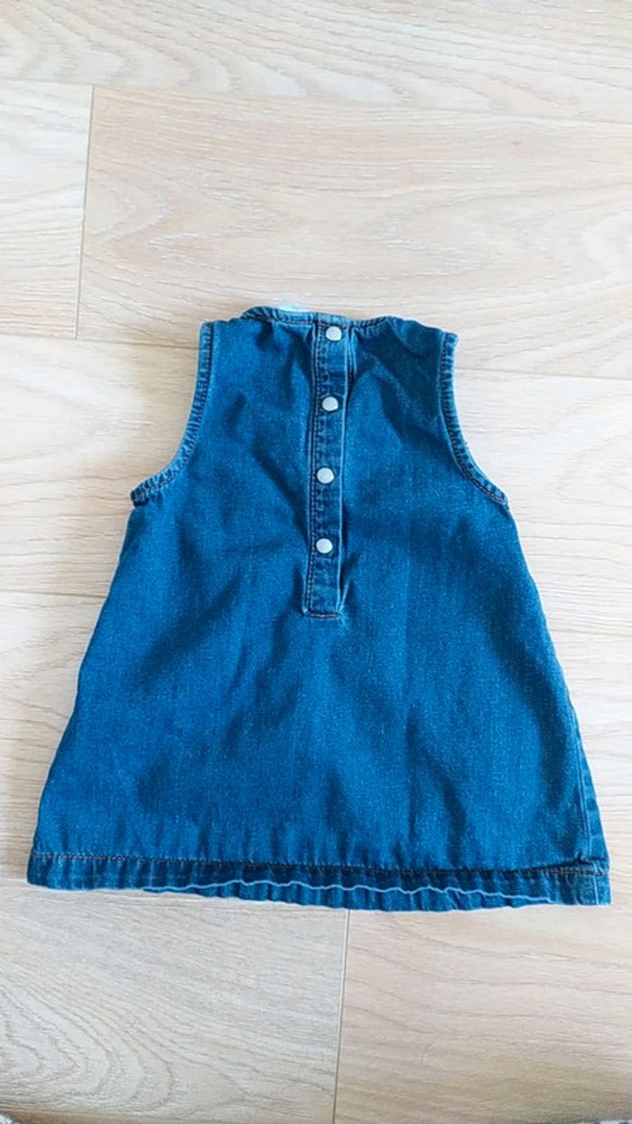 Robe jean 12 mois tex - photo numéro 5