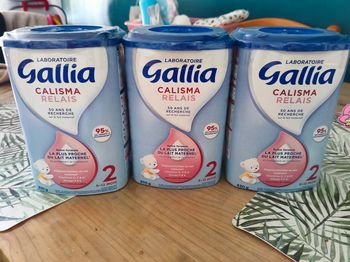 Lait calisma relais 2 ème age